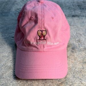 Pink Embroidered Cap